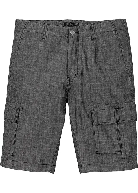 Bermuda cargo in puro cotone, loose fit, bonprix