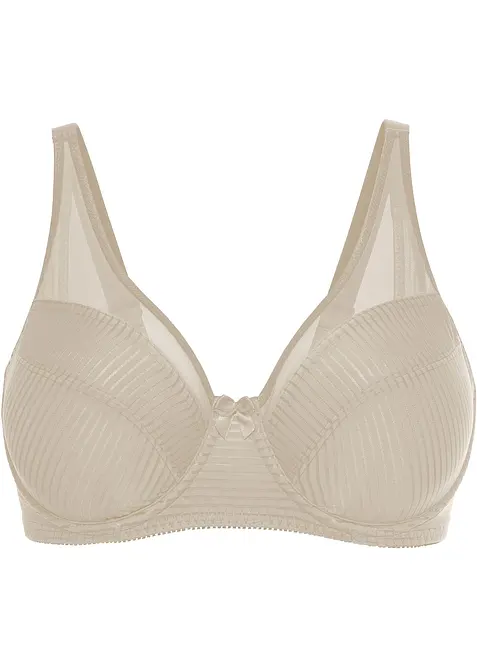 Reggiseno minimizer con mesh, bonprix