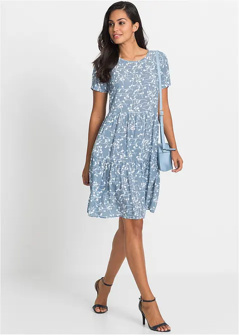 Miniabito in viscosa fluente, bonprix