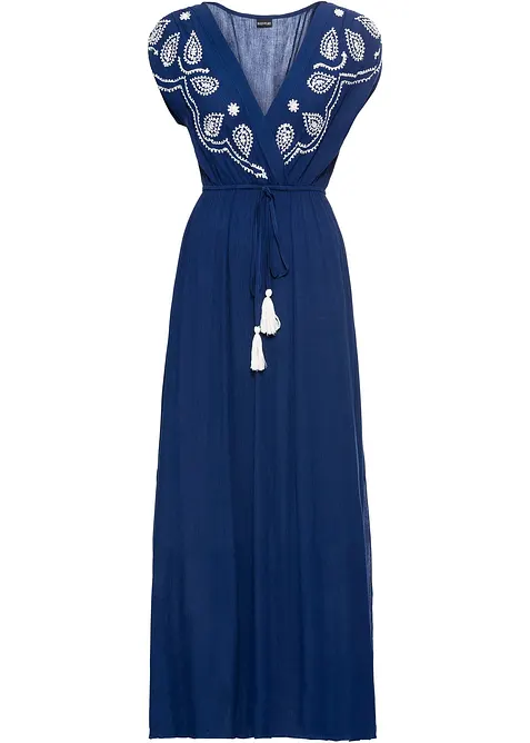 Abito lungo ricamato, bonprix