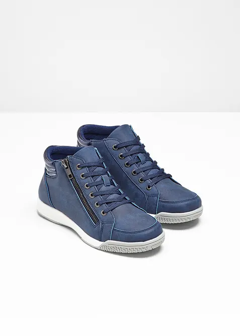 Sneaker alte con zip, bonprix
