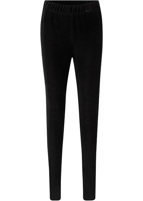 Leggings in velluto a costine con cinta larga comfort, bonprix