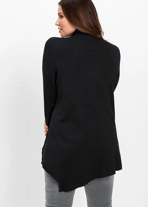 Maglione lungo in misto viscosa, bonprix