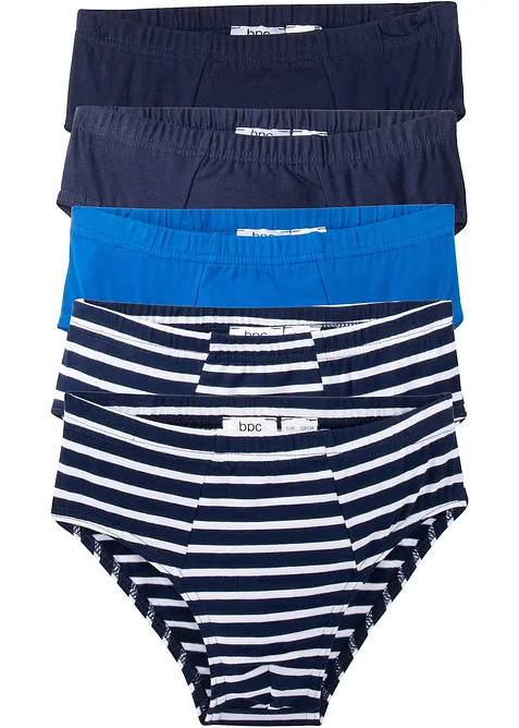 Slip con morbido cotone (pacco da 5), bonprix