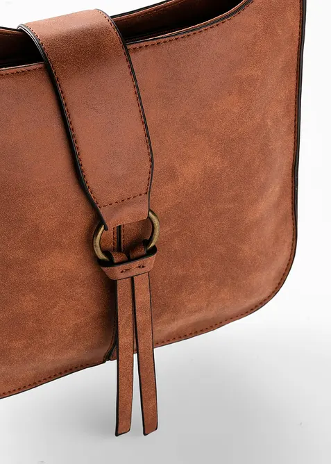 Borsa a tracolla con fibbia decorativa, bonprix