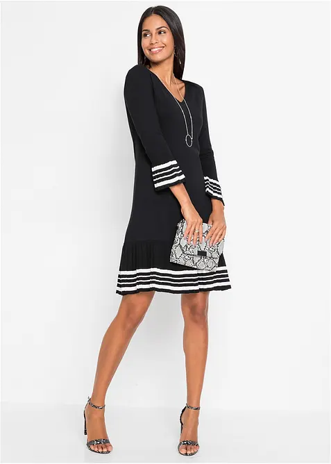 Abito in maglia di misto viscosa morbido, bonprix