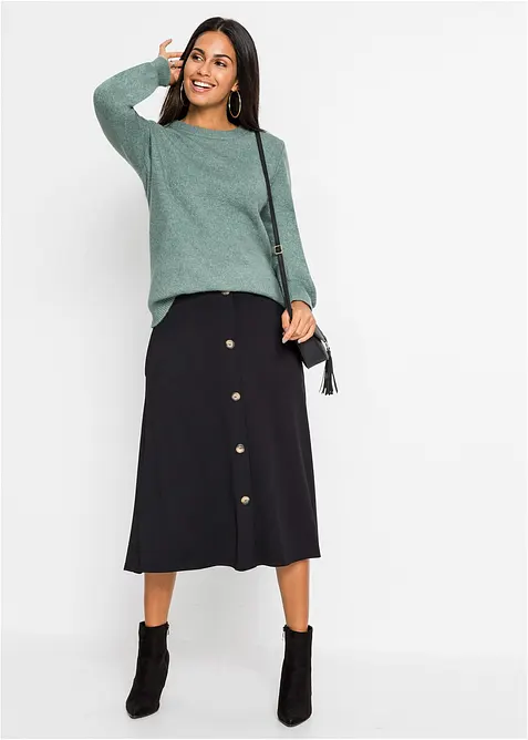 Maglione con maniche a palloncino, bonprix