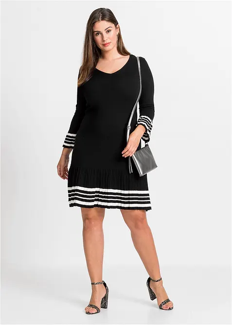 Abito in maglia di misto viscosa morbido, bonprix