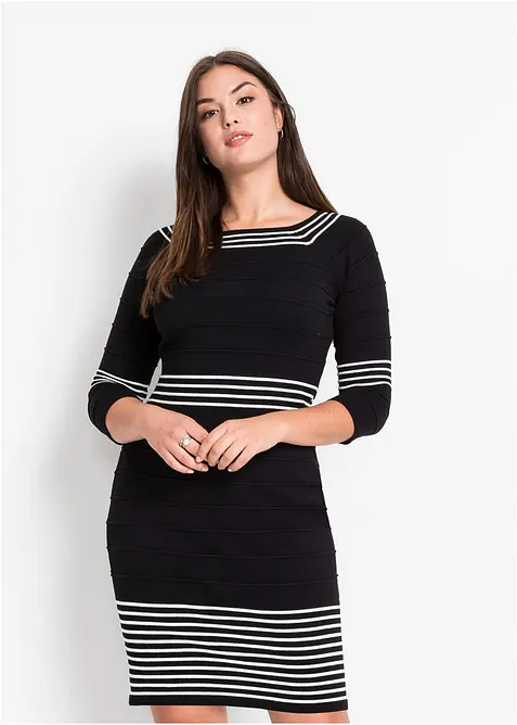 Abito in maglia di misto viscosa morbido, bonprix