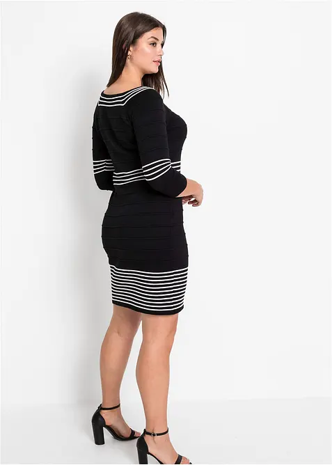 Abito in maglia di misto viscosa morbido, bonprix