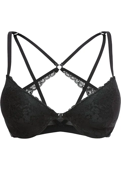 Reggiseno con coppe preformate, ferretto e chiusura anteriore, bonprix