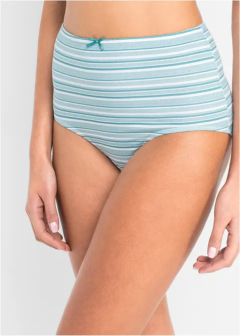 Slip a vita alta (pacco da 6), bonprix