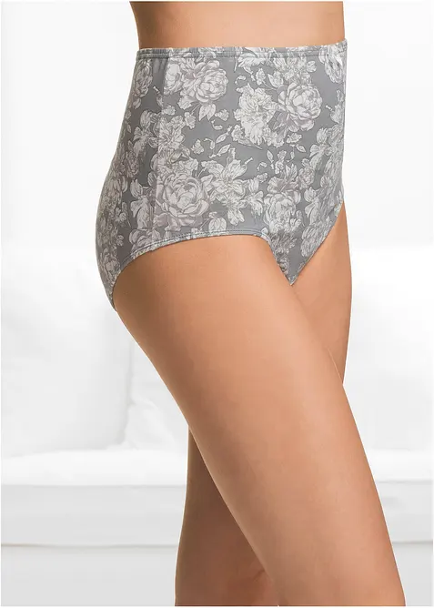 Slip a vita alta (pacco da 4), bonprix