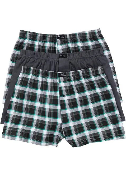 Boxer larghi in jersey di cotone (pacco da 3), bonprix