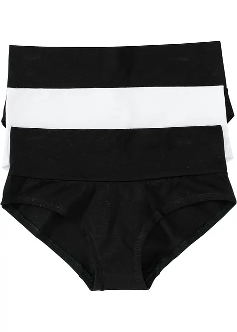 Panty prémaman con cotone biologico (pacco da 3), bonprix
