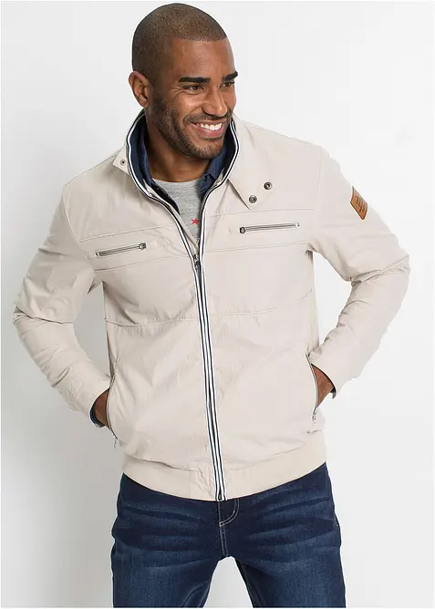 Giacca a collo alto stile bomber da mezza stagione, bonprix