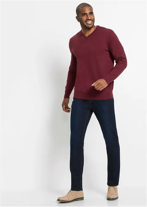Jeans multistretch regular fit con girovita comodo, straight, bonprix