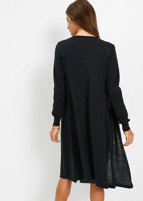 Cardigan lungo in misto cotone, bonprix