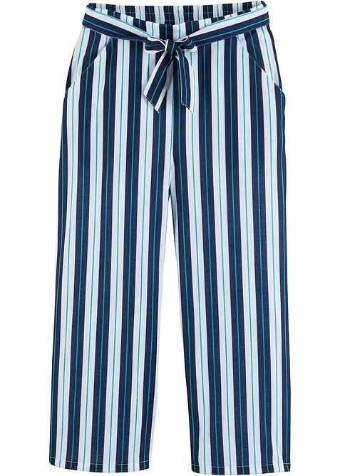Pantaloni a palazzo con elastico in vita, bonprix