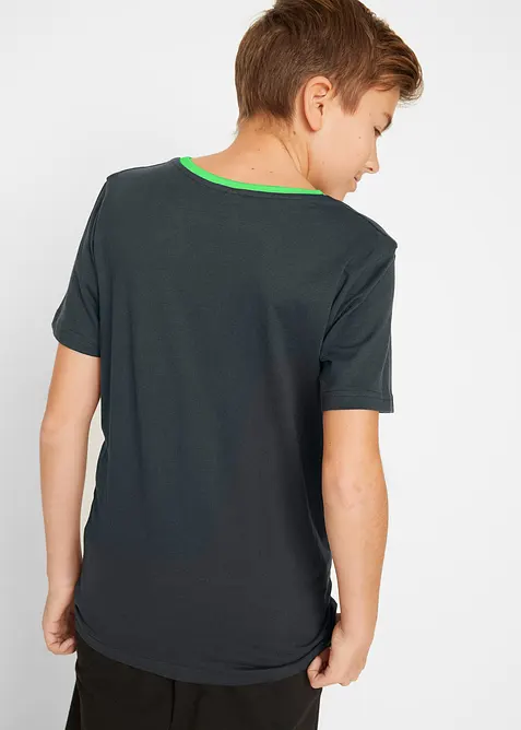 T-shirt (pacco da 2) in puro cotone biologico, bonprix