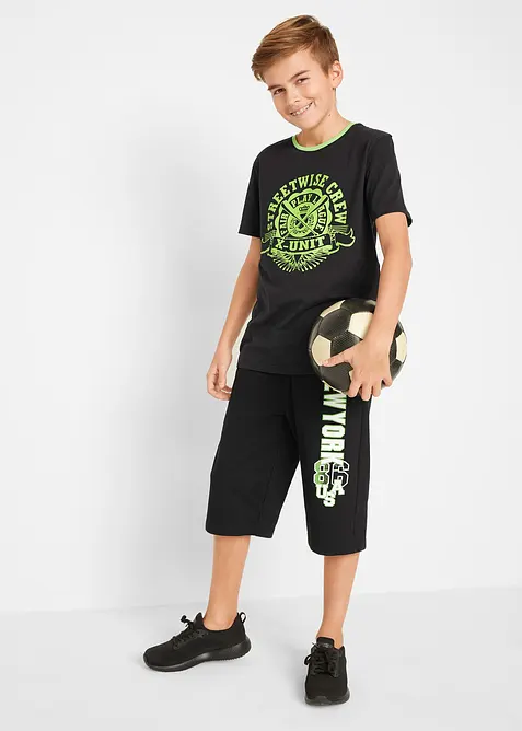 Bermuda in felpa di puro cotone, bonprix