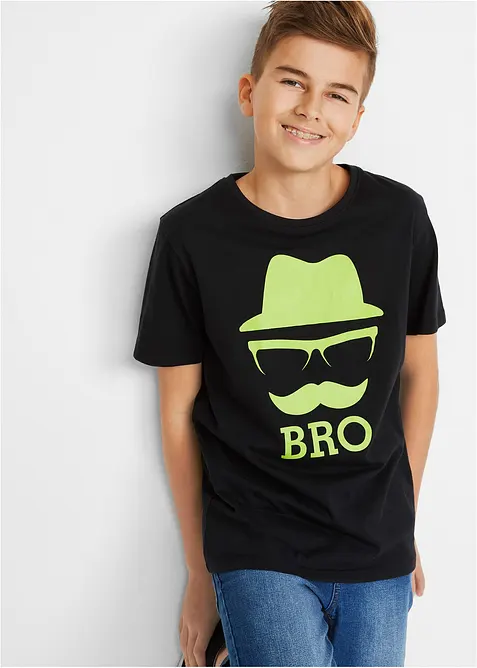 T-shirt in puro cotone, bonprix