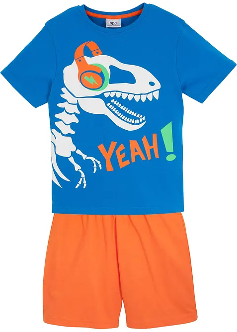 Pigiama estivo in puro cotone (set 2 pezzi), bonprix