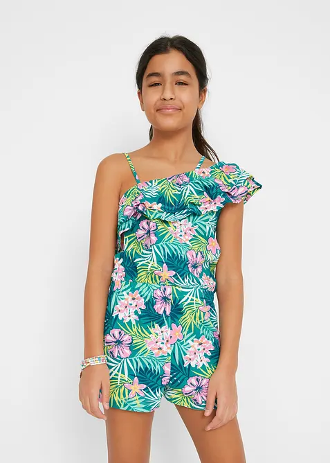 Tuta monospalla in puro cotone biologico, bonprix