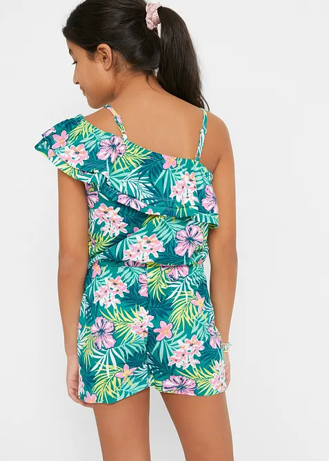 Tuta monospalla in puro cotone biologico, bonprix