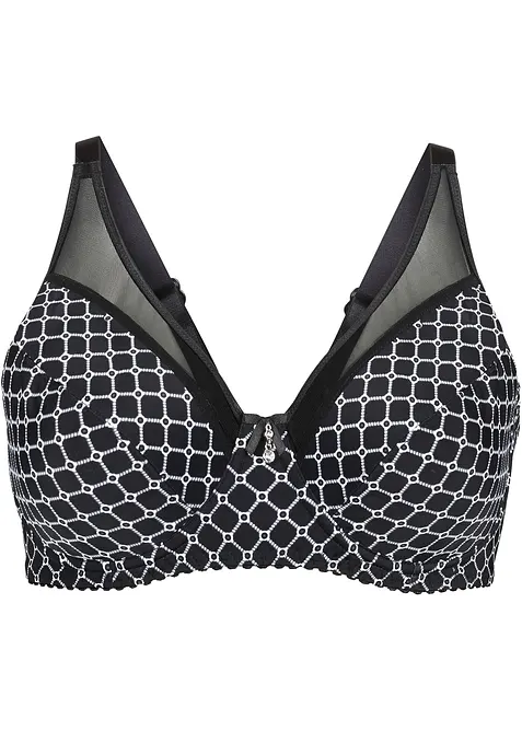 Reggiseno minimizer con mesh, bonprix