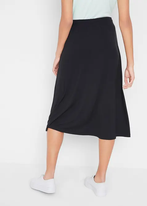 Gonna in jersey di misto cotone, bonprix