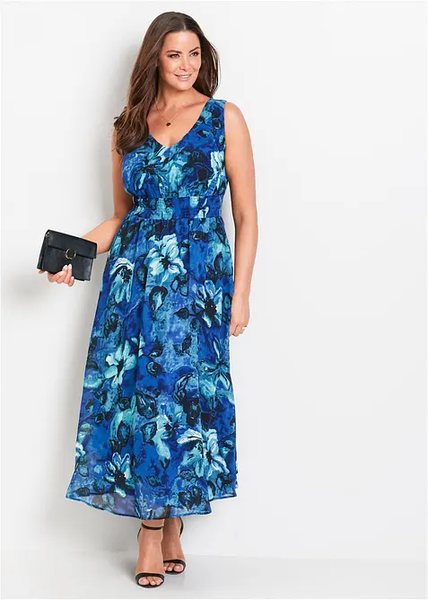 Abito lungo in chiffon, bonprix