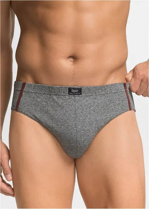 Slip alto con cotone (pacco da 5), bonprix