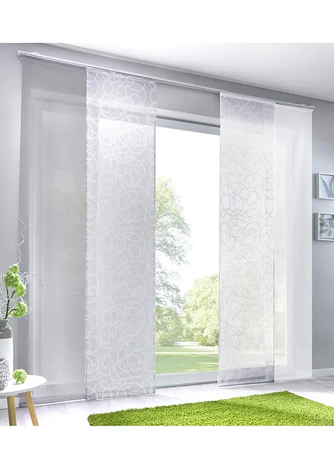 Tenda a pannello in voile leggero (pacco da 1), bonprix