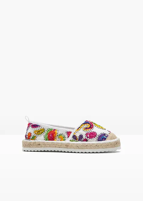 Espadrillas con ricami, bonprix