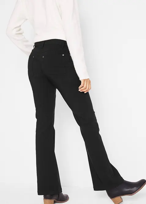 Pantaloni elasticizzati con viscosa, bonprix