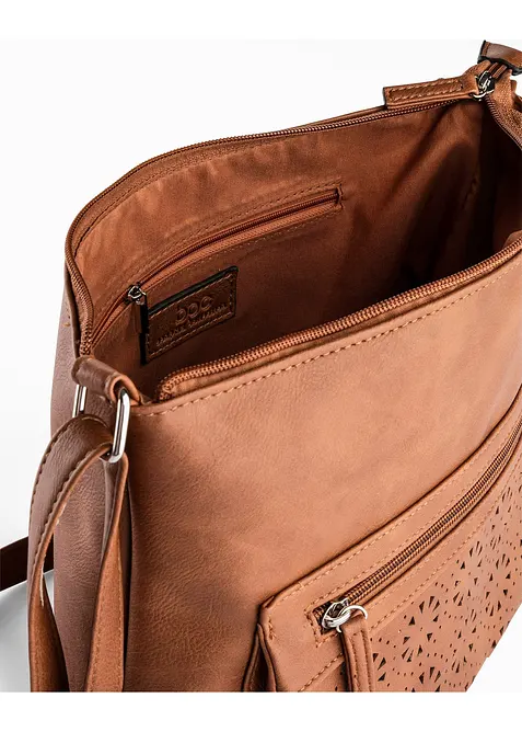 Borsa a tracolla con tasca esterna decorativa, bonprix
