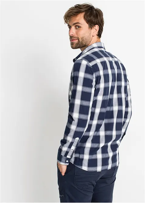 Camicia a maniche lunghe in puro cotone, bonprix