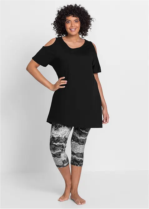 Pigiama corto a maniche corte, bonprix