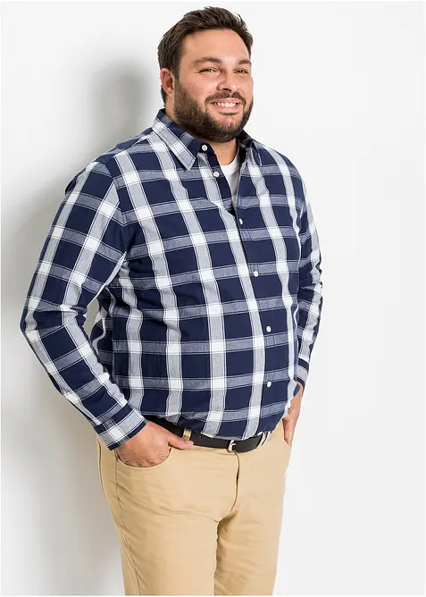 Camicia a maniche lunghe in puro cotone, bonprix