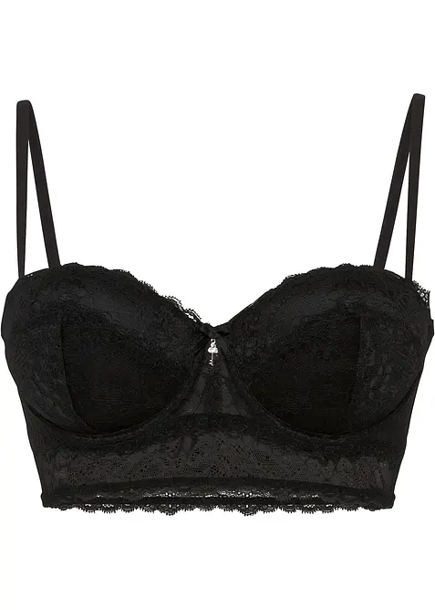 Reggiseno a balconcino in pizzo, bonprix
