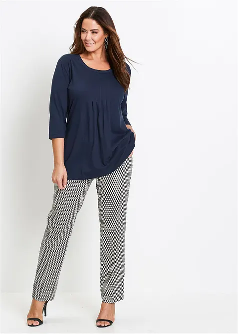 Maglia lunga in puro cotone, bonprix