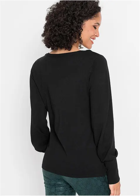 Maglione in filato fine, bonprix