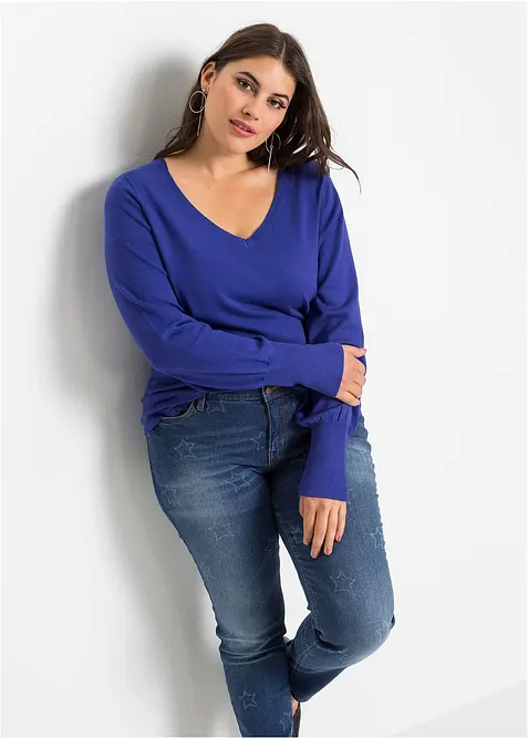 Maglione in filato fine, bonprix