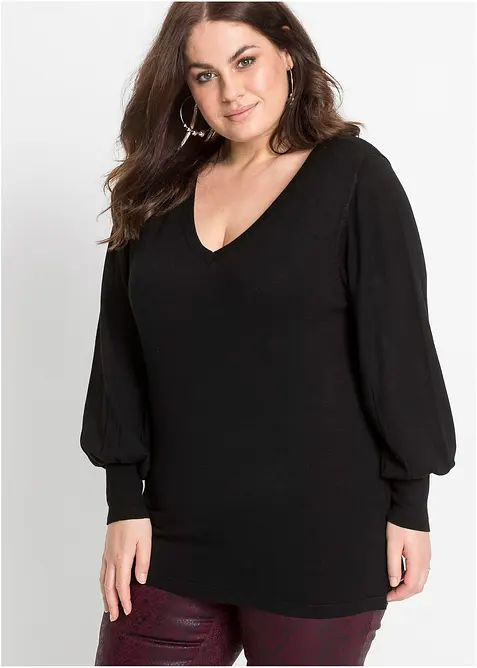 Maglione in filato fine, bonprix