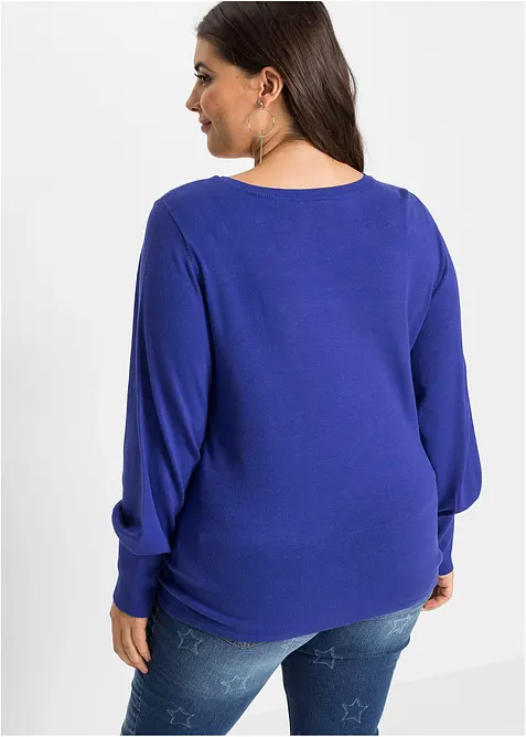 Maglione in filato fine, bonprix
