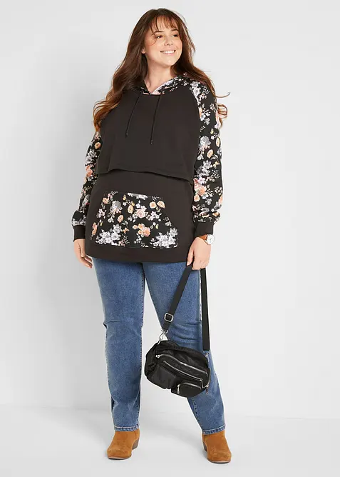 Felpa prémaman / da allattamento 2 in 1, bonprix