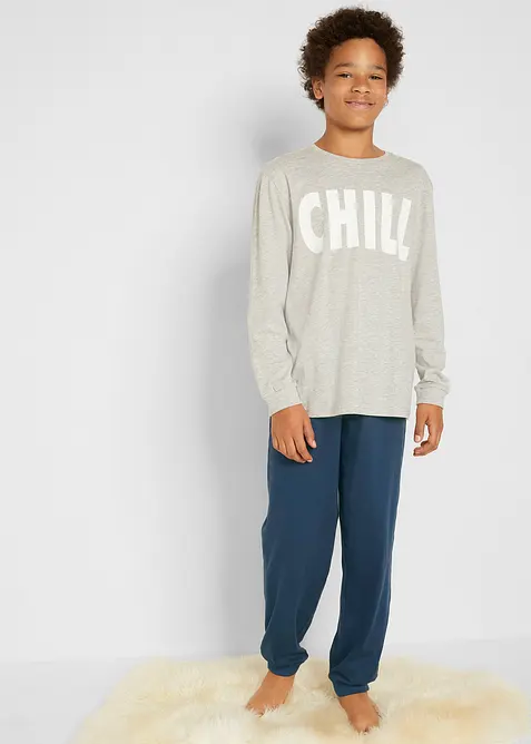 Pigiama con cotone biologico morbido, bonprix