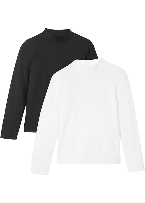 Maglia dolcevita (pacco da 2), bonprix