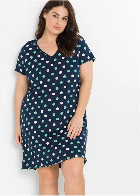 Camicia da notte corta in cotone biologico, bonprix